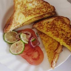 A picture of Toasted egg bread.