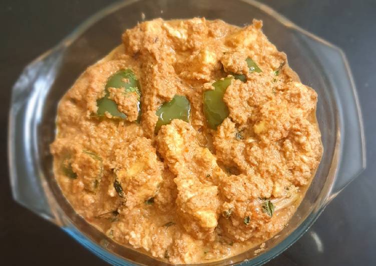 Easiest Way to Make Speedy Paneer walnut masala