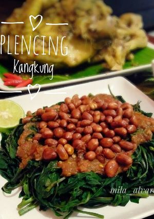 Foto resep Plencing Kangkung