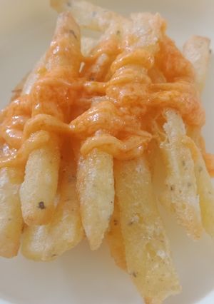 Foto resep Potato cheese stick with mayo