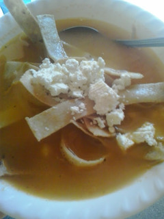 Una foto de Sopa de Tortilla