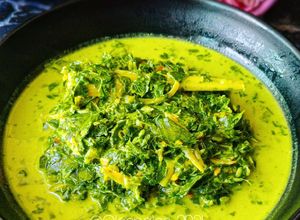 Gambar Masak Lemak Pucuk Ubi Tumbuk