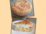 Пирог с яблоками и нежным суфле