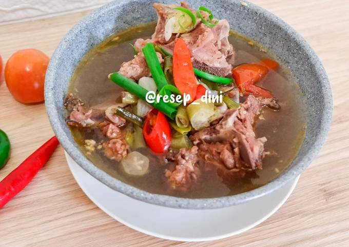 Anti Ribet, Buat 028. Asem Asem Tulang Rusa Ekonomis Untuk Jualan