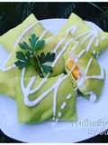 Pandan Crepes with Mango Sticky Rice – Easy Thai-Style Dessert for Selling