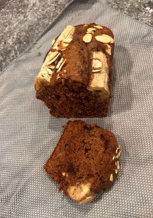 Une photo de Banana Bread au Chocolat (fondant & moelleux)