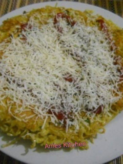 Foto resep Pizza Mie Teflon