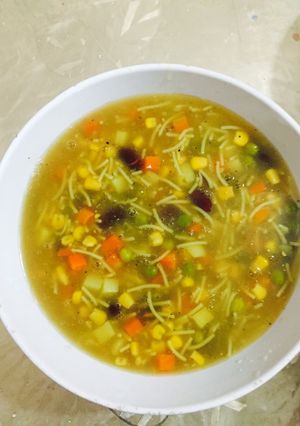 صورة لوصفة شوربة خضار