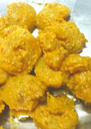 A picture of Amla malai sabji.