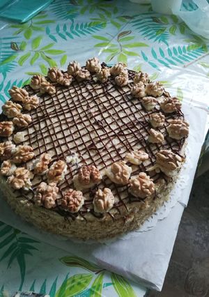 Diótorta recept fotója