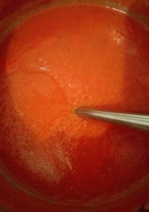 صورة لوصفة صلصة الطماطم 🍅🍅🍅