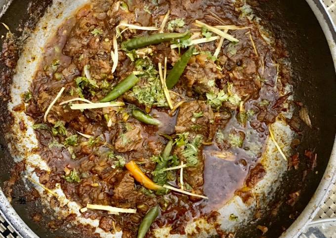 Delicious Beef Karahi