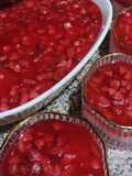 حلى المهلبية مع صلصة الفراولة الشهية 🍓