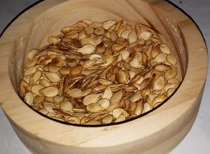 Una foto de Pepitas de Auyama Tostadas