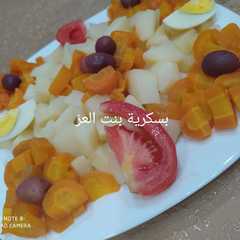 سلطة بطاطا وجزر لاصحاب الريجيم-レシピのメイン写真