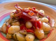 A picture of homemade potato gnocchi