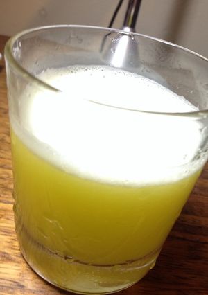 Una foto de Jugo de piña/pepino (alheniel 👌🏽)