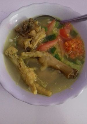 Foto resep Soto ceker ayam