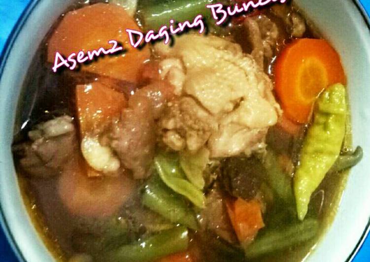 Asem2 Daging Buncis