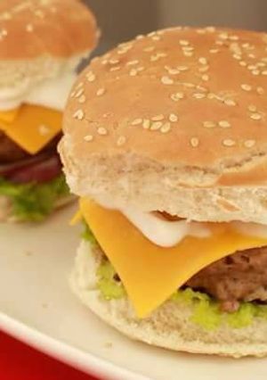 Una foto de Hamburguesa