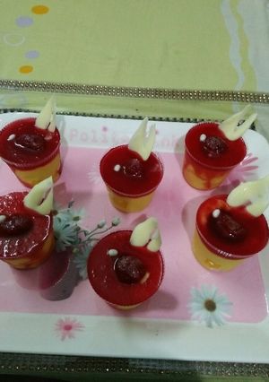 A picture of Mango mousse.