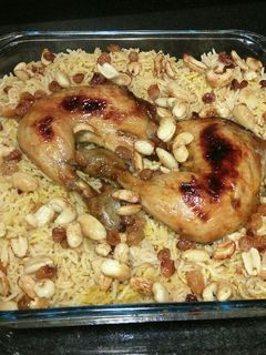 صورة لوصفة كبسة سورية