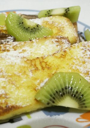 Foto resep French Toast Kurma Kiwi