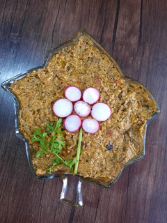 عکسی از دستور کشک بادمجون