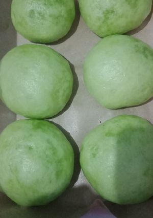 Foto resep Bakpao pandan isi coklat