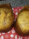 Pan dulce marmolado con tang zhong