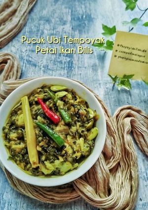 Gambar Pucuk Ubi Tempoyak Petai Ikan Bilis #phopbylinimohd #batch18