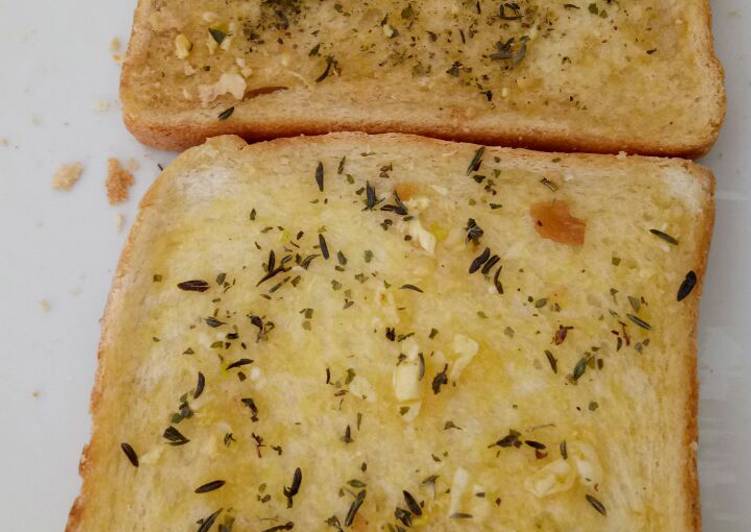 Easiest Way to Prepare Super Quick Homemade Garlic Bread *Vegan