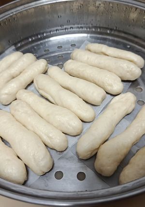 蘋果寶寶手指饅頭 的食譜成品照片