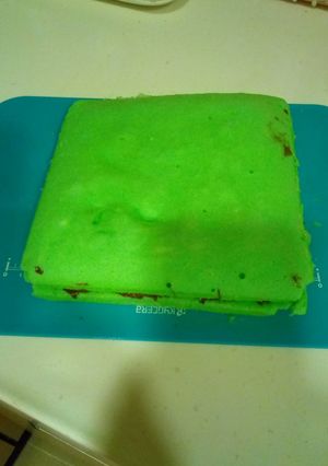 Foto resep Cake kukus pandan