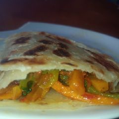 A picture of Chapati Veg Roll.