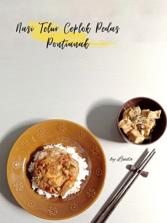 Cara Gampang Membuat Resep Nasi Telur Ceplok Pedas Pontianak yang Bikin Ngiler Anti Ribet, Lezat