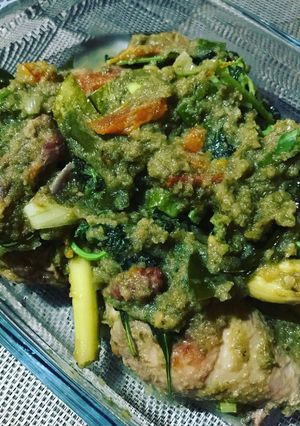 Foto resep Ayam Kemangi Cabe Ijo