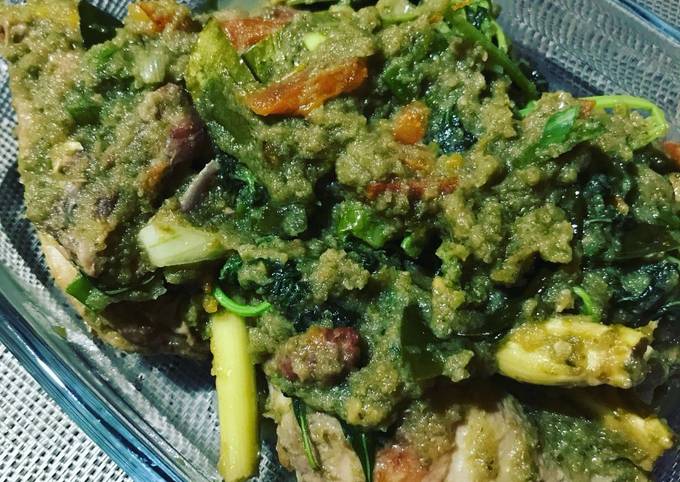 Resep Ayam Kemangi Cabe Ijo oleh Fitri Pitie - Cookpad