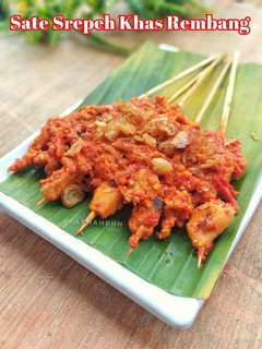 Foto resep Sate Srepeh Khas Rembang