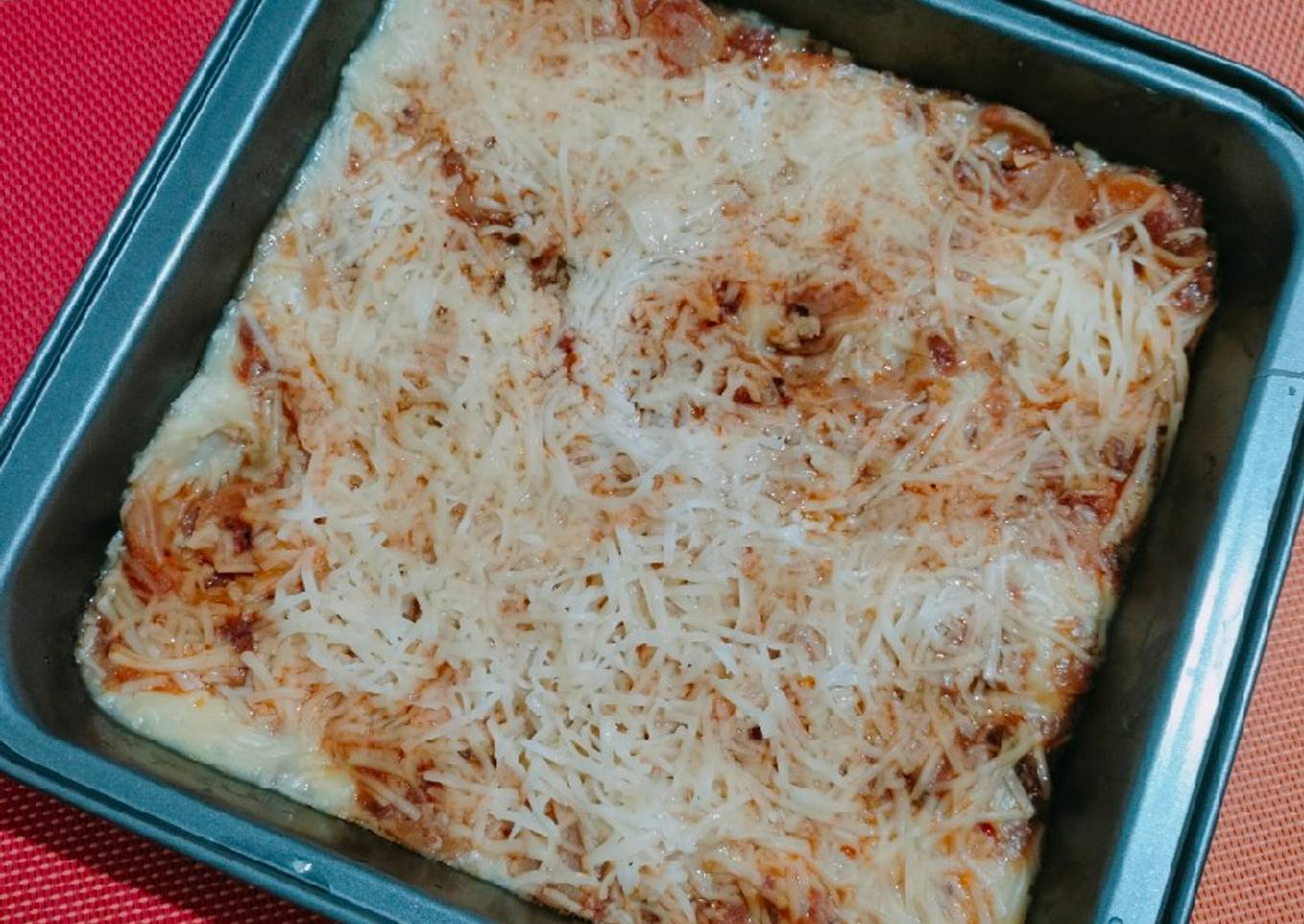 Lasagna dari Kulit Pangsit