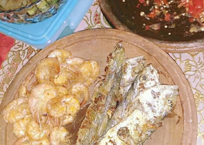 Ikan kembung goreng