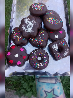 Una foto de Masitas bañadas en chocolate