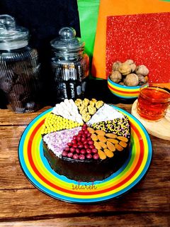 عکسی از دستور کیک یخچالی🍰