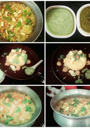 A picture of Shahi Veg Biryani.