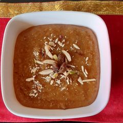 Moong dal halva A picture of Moong dal halva.