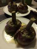"Carciofi alla romana" (alcauciles)