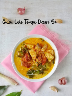 Foto resep Gulai Lele Tempe Daun So