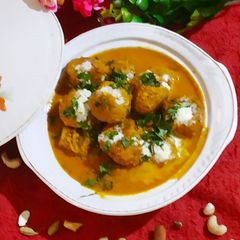 A picture of Jackfruit kofta Curry.