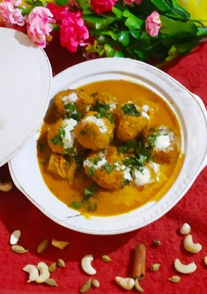 A picture of Jackfruit kofta Curry.