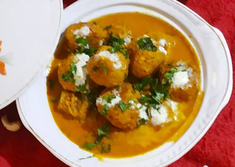 Jackfruit kofta Curry